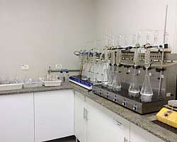 Laboratório para análise de água